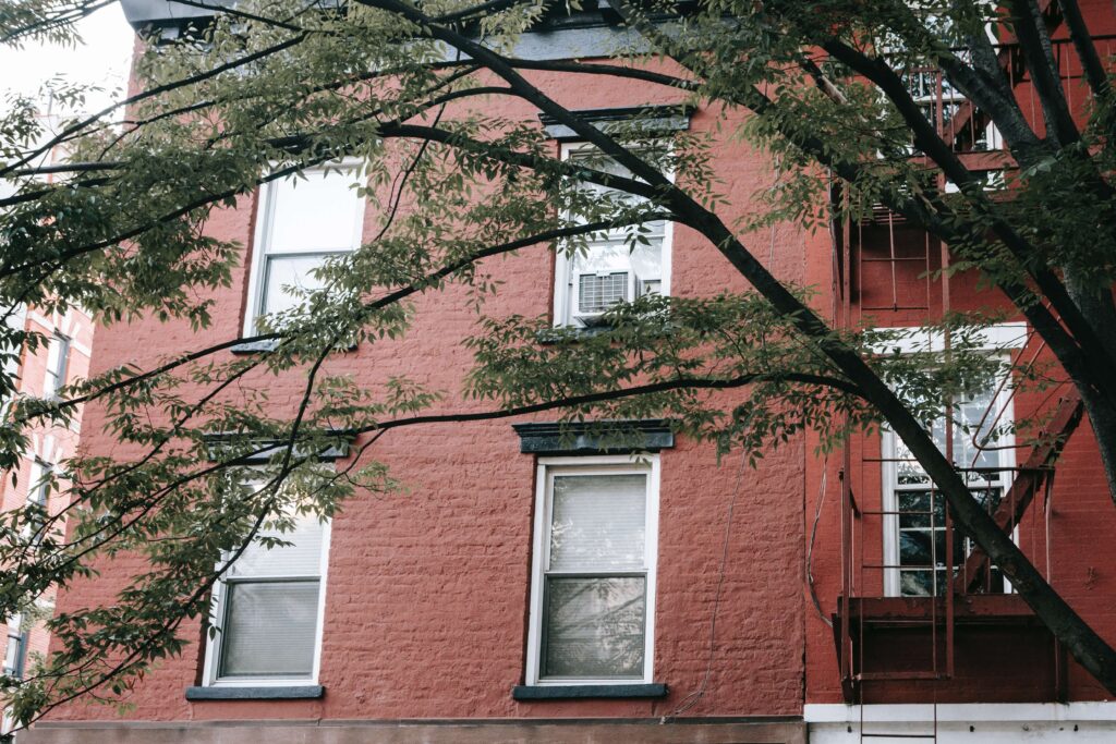 An apartment building in Montgomery County, MD
