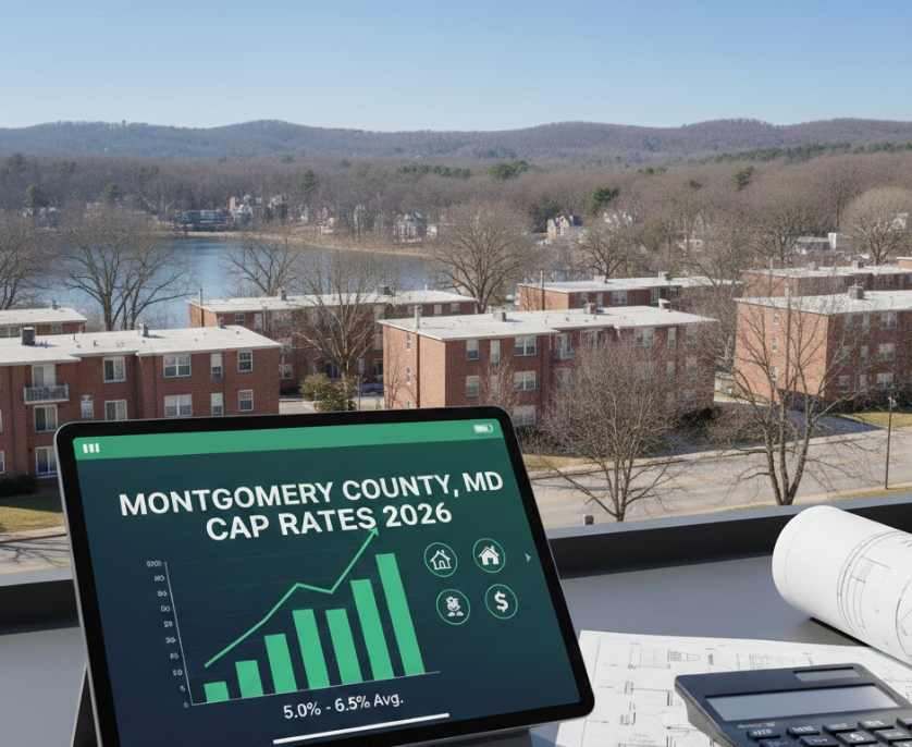 Learn about cap rates for investment properties in Montgomery County, MD